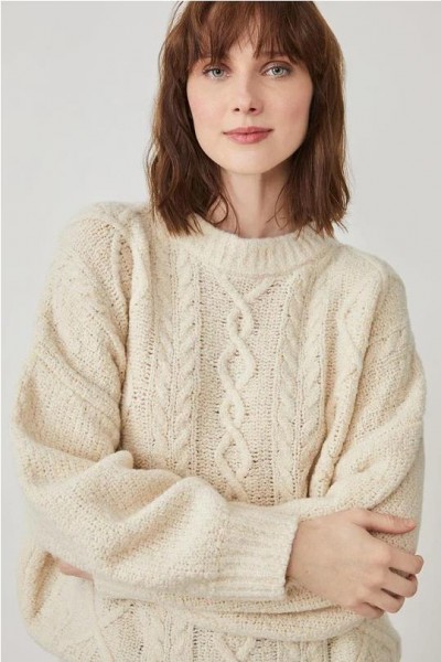 JERSEY HARRISWILSON MIANA ECRU 2