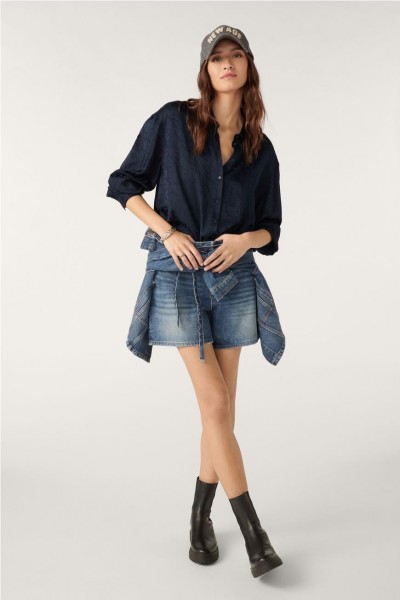 CAMISA BA&SH MODUNE BLEUNUIT 2