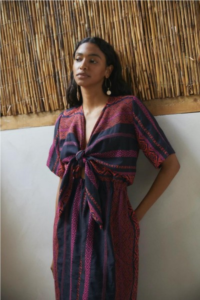 VESTIDO MAGNOLYA LUISA ETHNIC 2