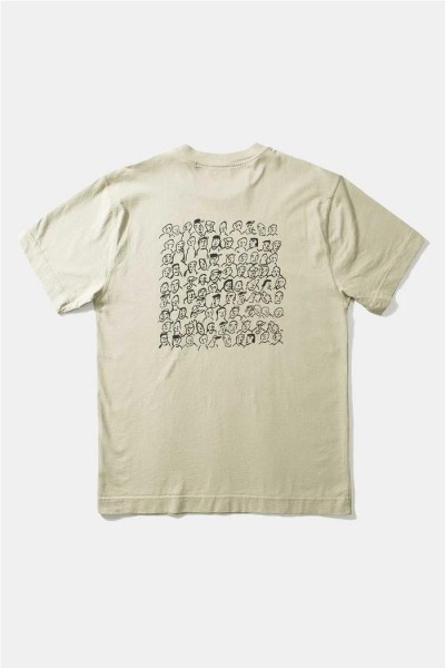CAMISETA EDMMOND PEOPLE TAUPE 2