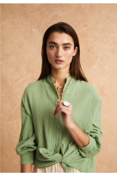 CAMISA MI&CO AMELIA VERDE