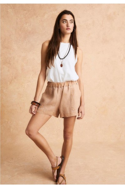 SHORT MI&CO SALOME TOSTADO