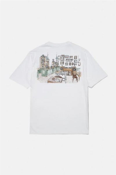 CAMISETA EDMMOND CAFE WHITE 2