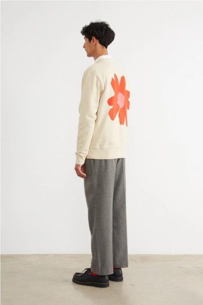 SUDADERA EDMMOND BOTANIC BEIGE 2