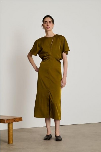VESTIDO SOEUR ELLA BRONZE