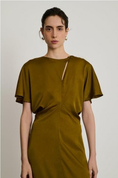 VESTIDO SOEUR ELLA BRONZE 2