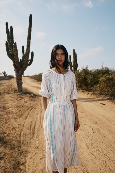VESTIDO MAGNOLYA ALE JACQUARD
