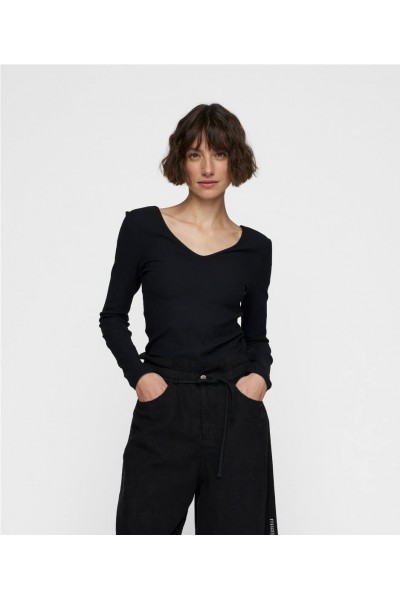 CAMISETA 10DAYS V-NECK TOP