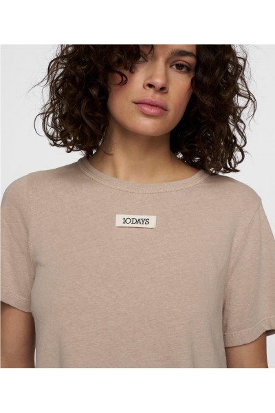 CAMISETA 10DAYS PETITE LINEN 2