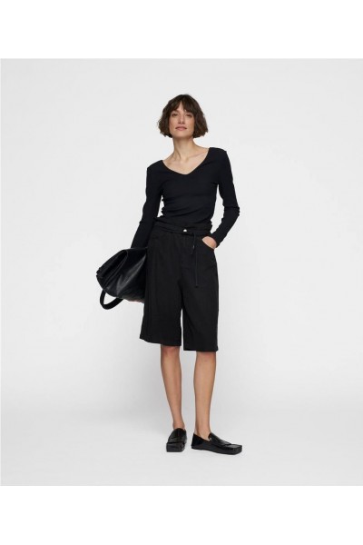 BERMUDA 10DAYS PAPERBAG BLACK