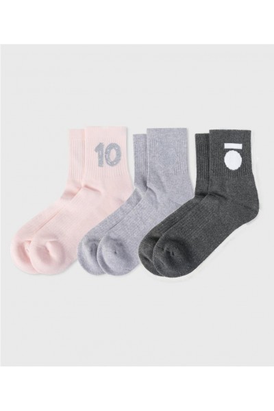 PACK 10DAYS SOCKS MARSHMALLOW