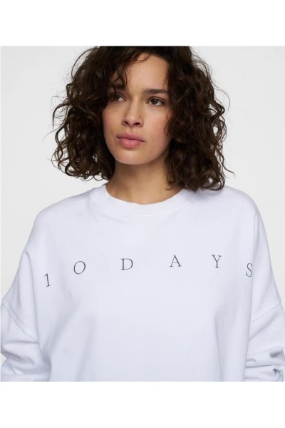 SWEATER 10DAYS BEACH WHITE 2