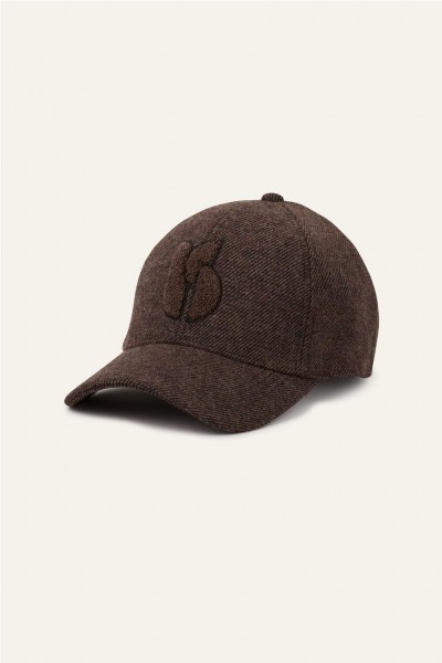 GORRA BA&SH HUGO MARRON