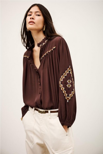 TOP BA&SH TATE CHOCO 2