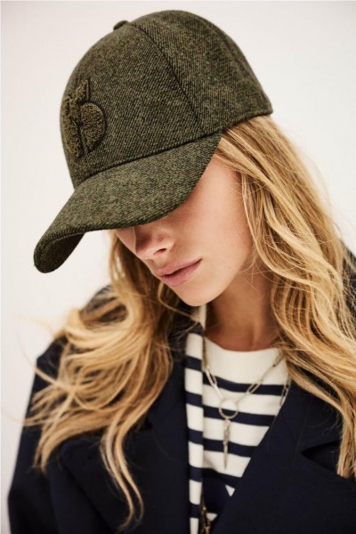 GORRA BA&SH HUGO KAKI