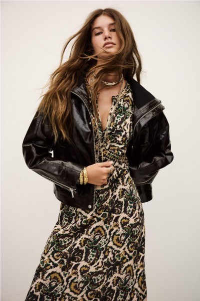 VESTIDO BA&SH ONOA ECRU