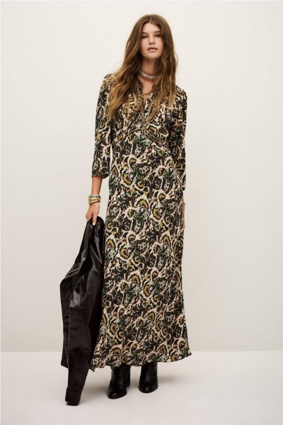 VESTIDO BA&SH ONOA ECRU 2