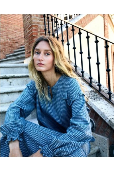 BLUSA MAGNOLYA ANDREA BLUE...