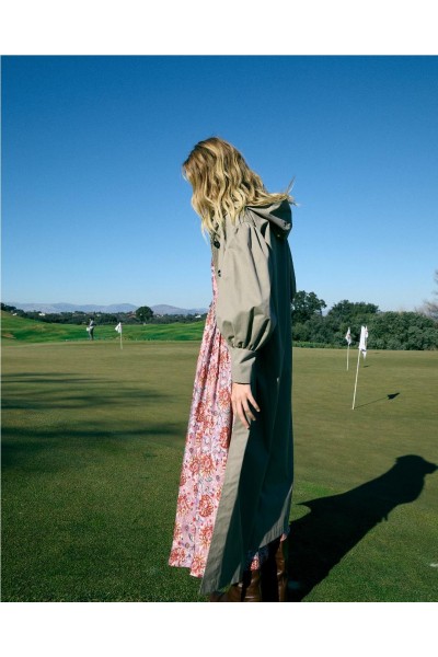 TRENCH MAGNOLYA MAT STONE 2