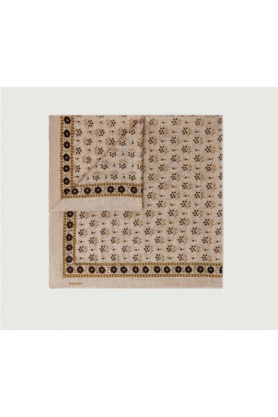 FOULARD SOEUR BEIGE KAKI