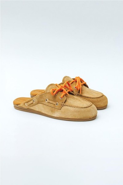 MOCASIN MULE POSA LOAFER TAN