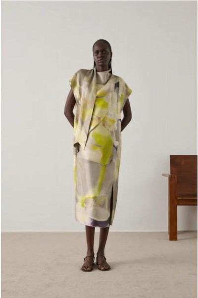 VESTIDO SOUER IBERIS JAUNE