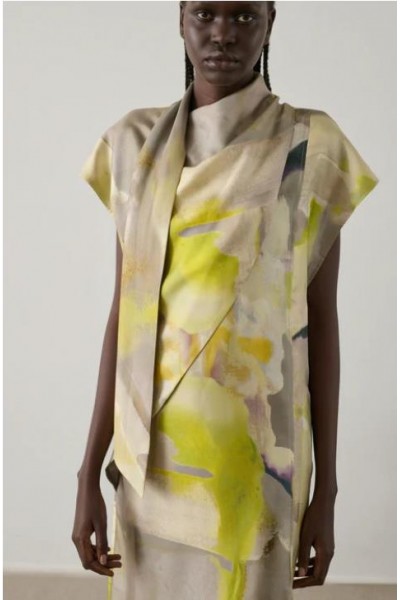 VESTIDO SOUER IBERIS JAUNE 2