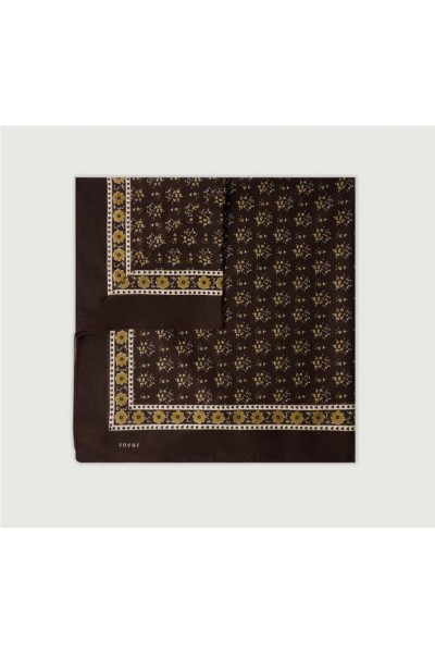FOULARD SOEUR CLASSIQ MARRON