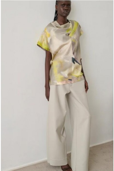 BLUSA SOEUR HELOISE JAUNE 2