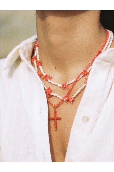 COLLAR ALHAJA CORAL LOLITA...