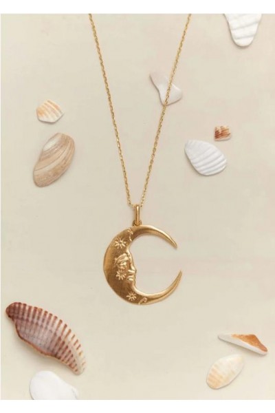 COLLAR ALHAJA LUNA ORO