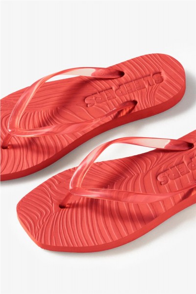 FLIP FLOP SLEEPERS RED TRANS 2