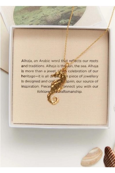 COLLAR CAVALETTO ALHAJA ORO...