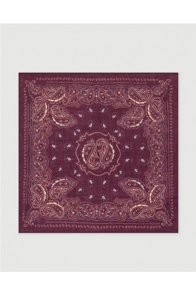BANDANA HARTFORD PAISLEY WINE 2