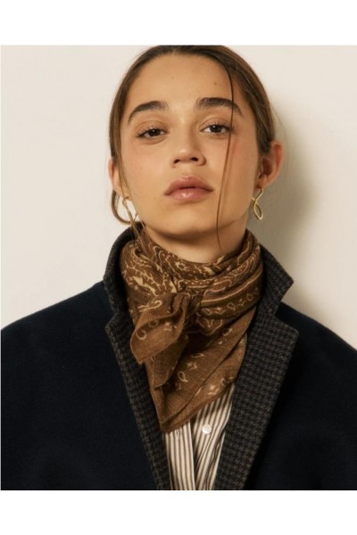 BANDANA HARTFORD PAISLEY TAUPE