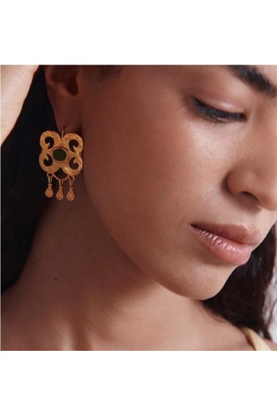 PENDIENTES ALHAJA CALA ORO 2