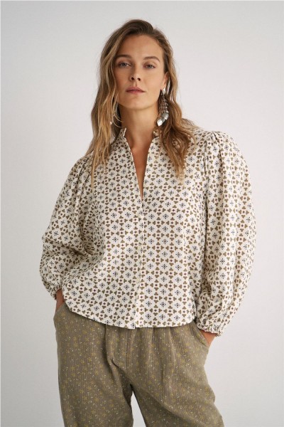 BLUSA MAGNOLYA LISA GEOMETRIC
