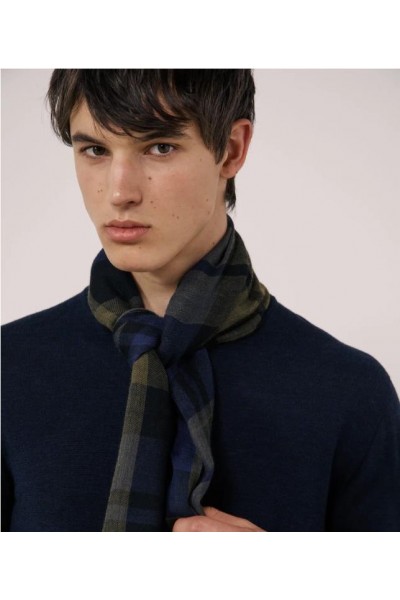 BUFANDA HARTFORD TARTAN NAVY 2