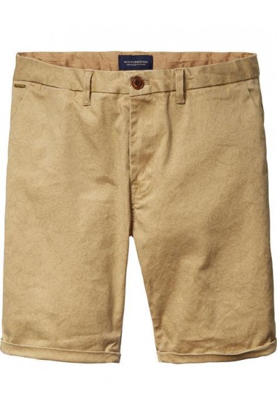 BASIC GARMENT DYED CHINO SHORT